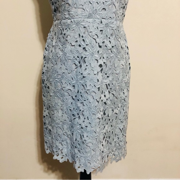 LOFT Dress Light Blue Size 6P - Picture 8 of 11